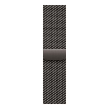 Умные часы Apple Watch Series 10 46 мм, M/L (160–210 мм), Titanium Case GPS+Cellular, Milanese Loop, Slate (серый/темный)